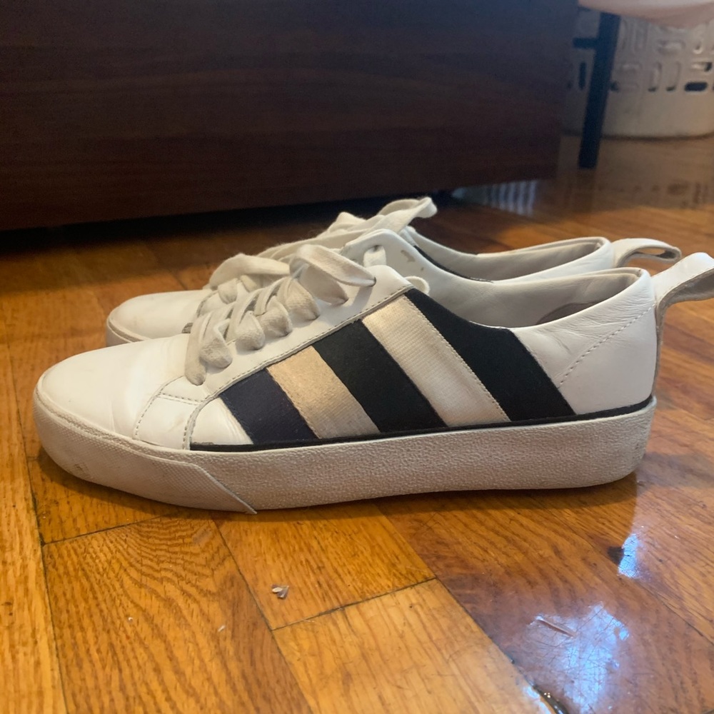 Diane Von Furstenberg striped sneakers